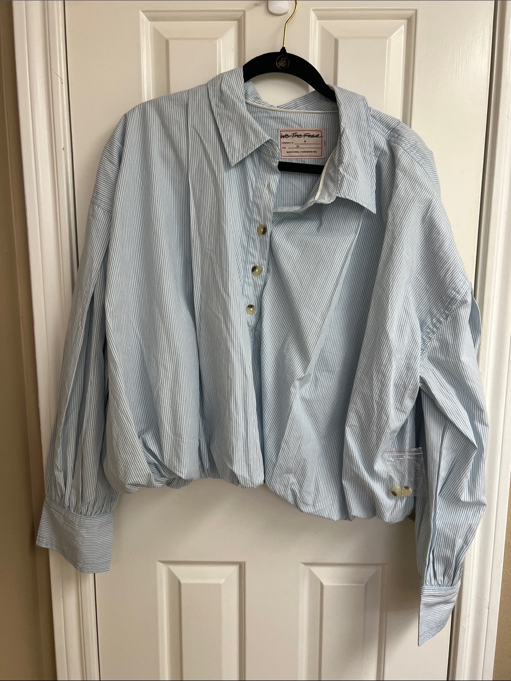⚡️Flash Sale⚡️NWOT Free People Newport Bubble Stripe Pullover
